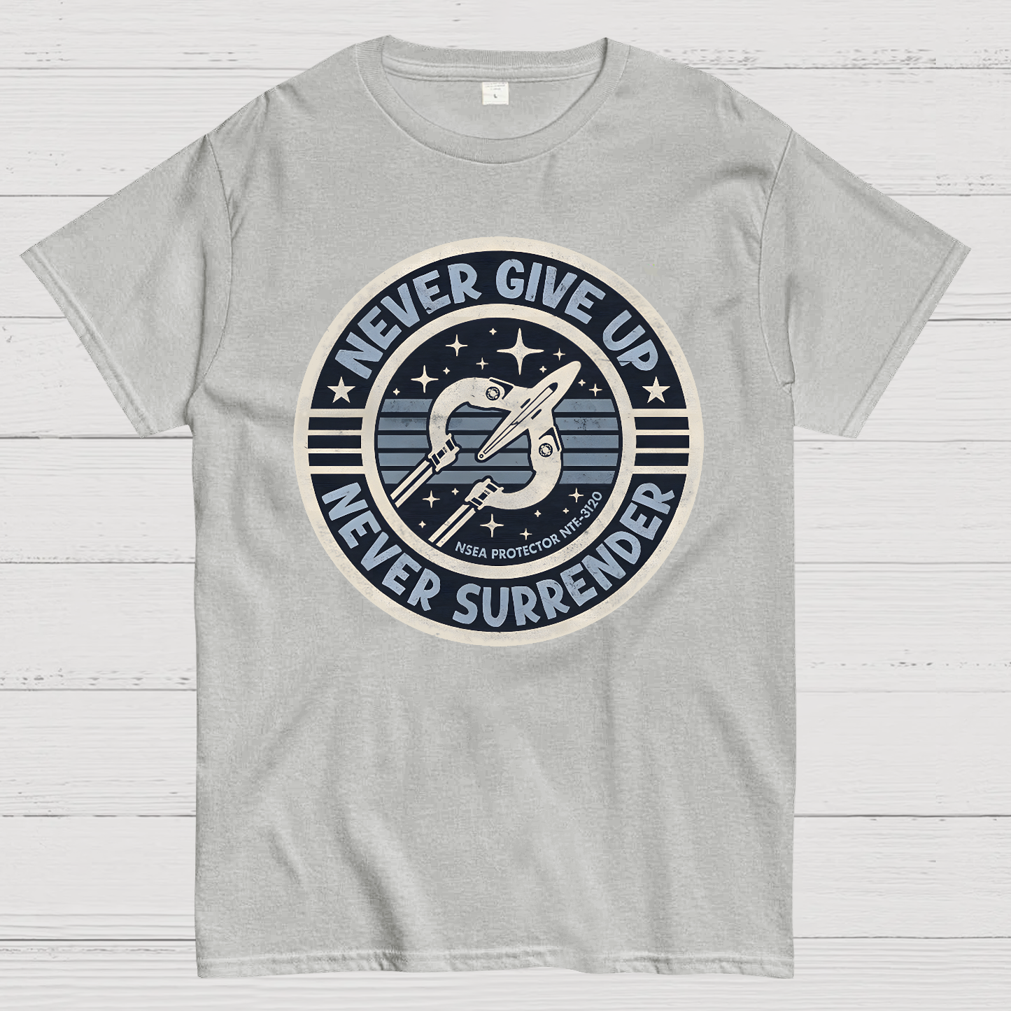 Never Give Up, Never Surrender!  T-Shirt