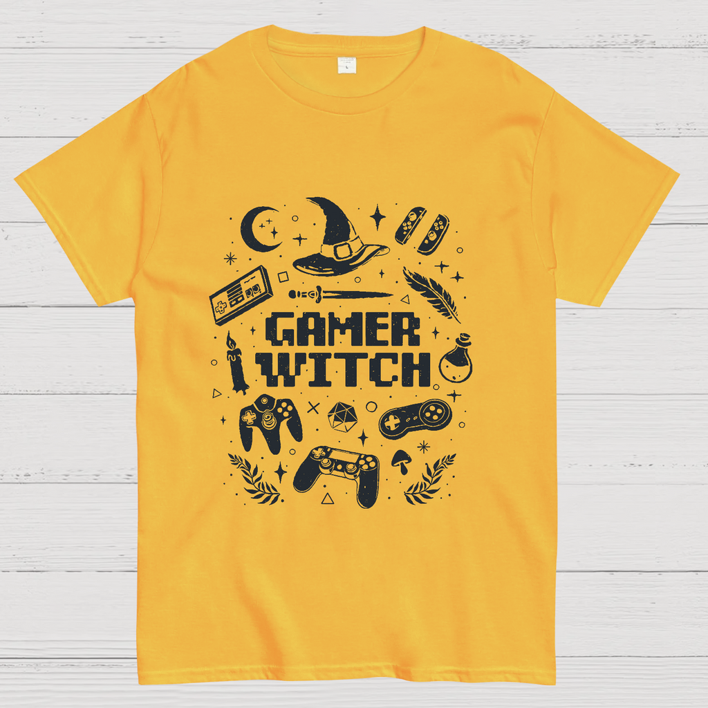 Gamer Witch y T-Shirt