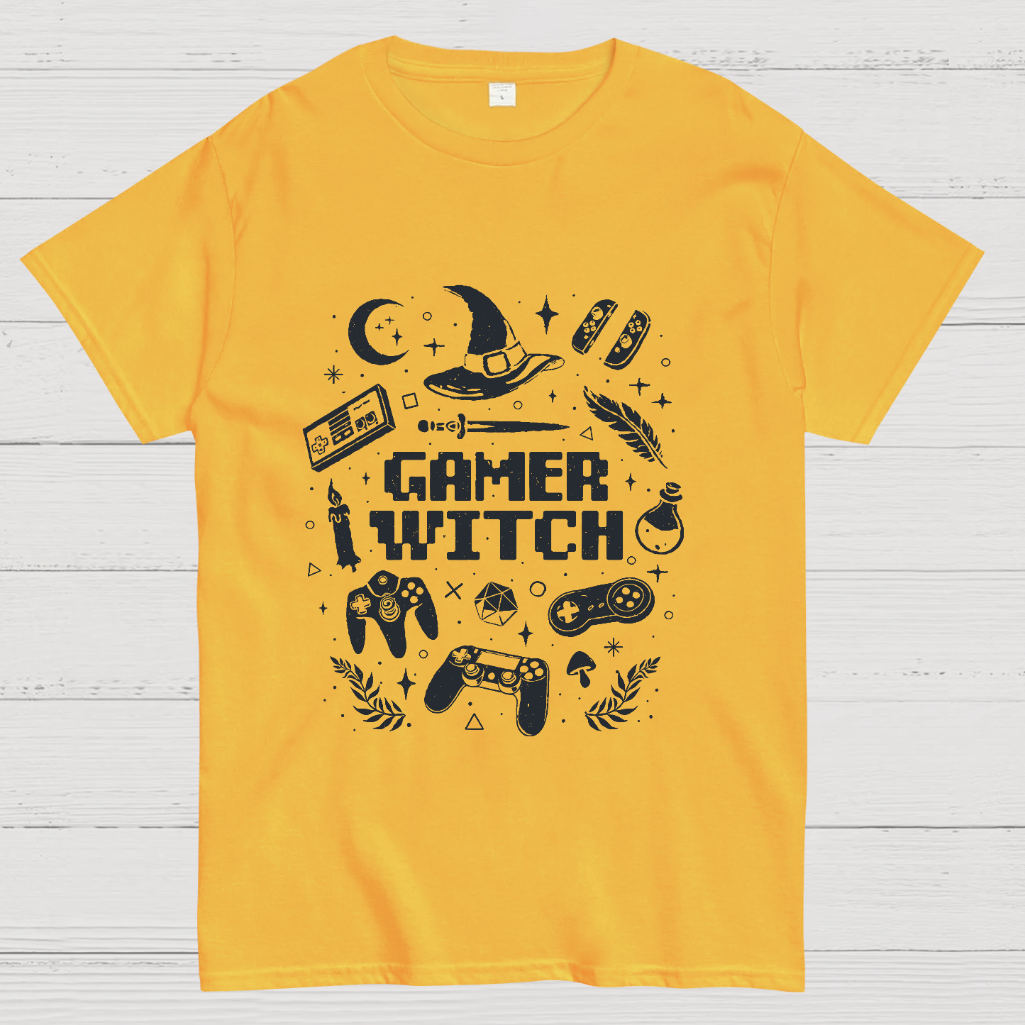 Gamer Witch y T-Shirt