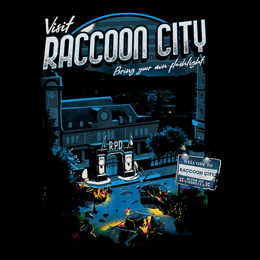 Visit Raccoon City  T-Shirt