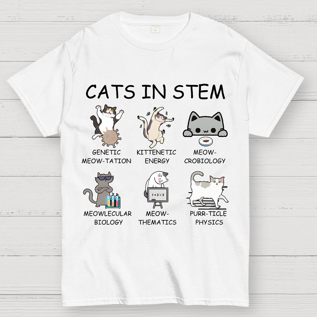 Cats in STEM  T-Shirt