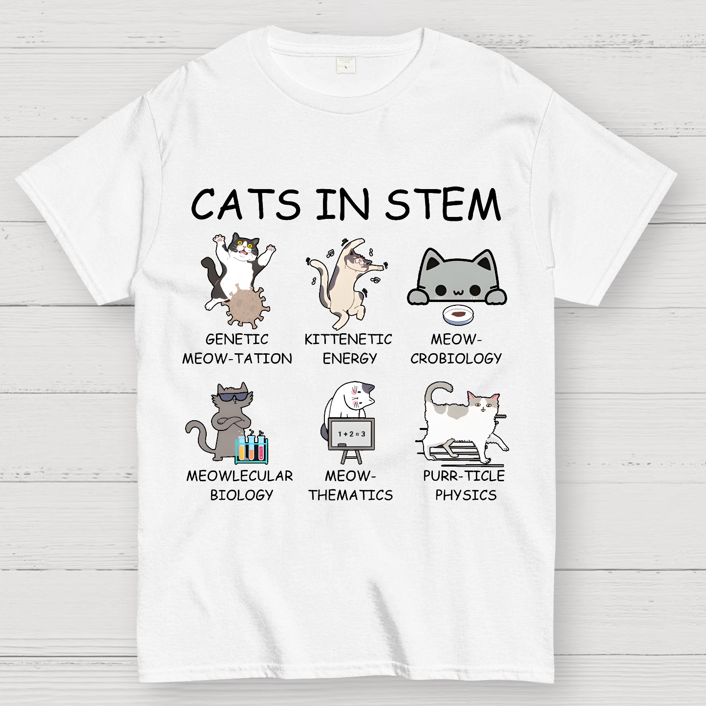 Cats in STEM  T-Shirt