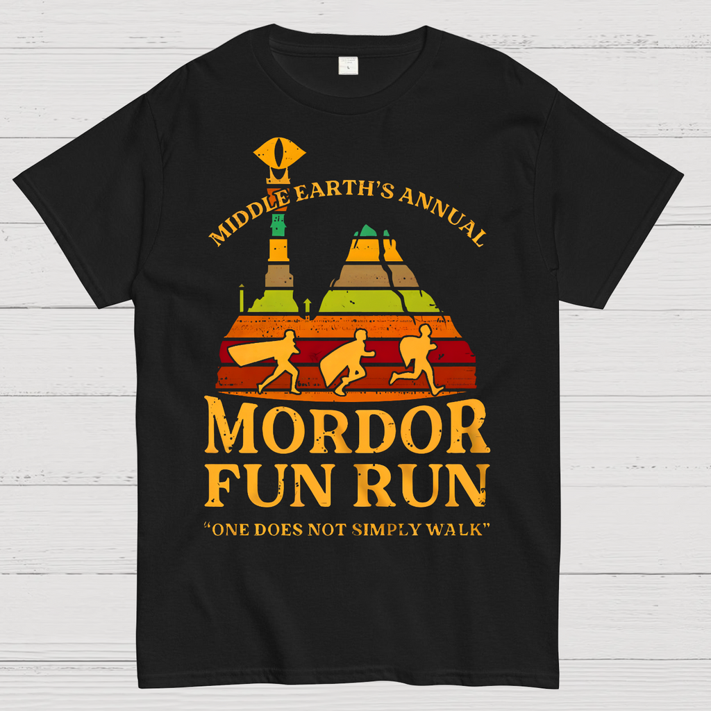Middleearth's Annual Mordor Fun Run Sarcasm  T-Shirt