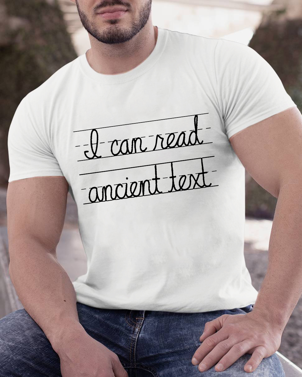 Ancient Text y T-Shirt