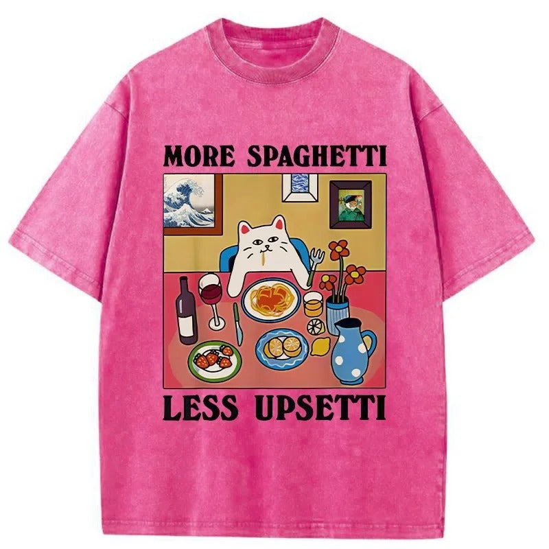 bbb More Spaghetti Less Upsetti Washed T-Shirt