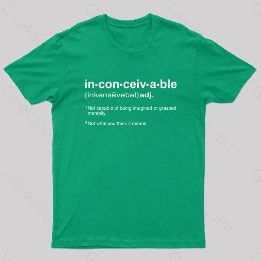 Inconceivable Definition  T-Shirt