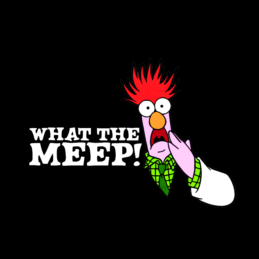 Muppets Beaker What the Meep y T-Shirt