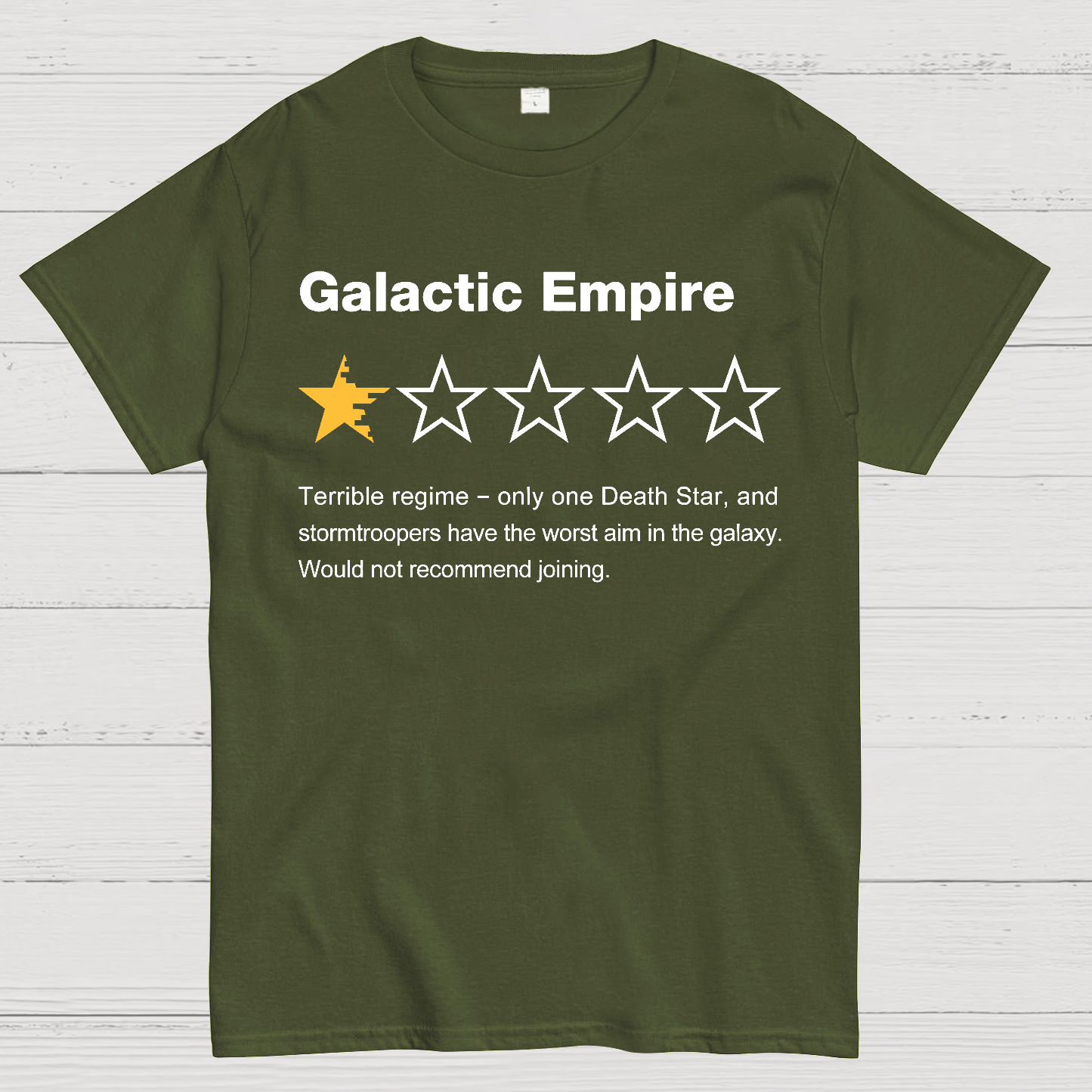 Galactic Empire review - the 4th  T-Shirt