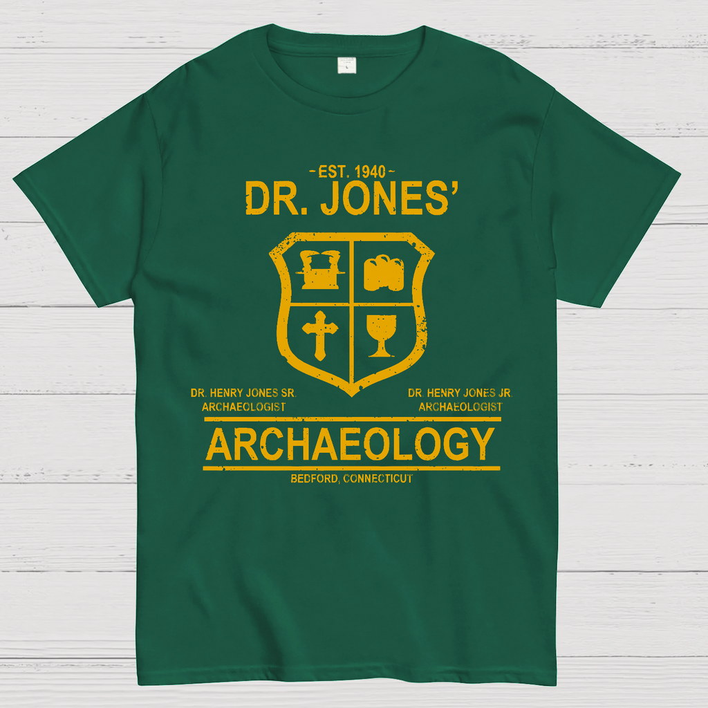 Dr. Jones Archaeology Vintage Retro  T-Shirt