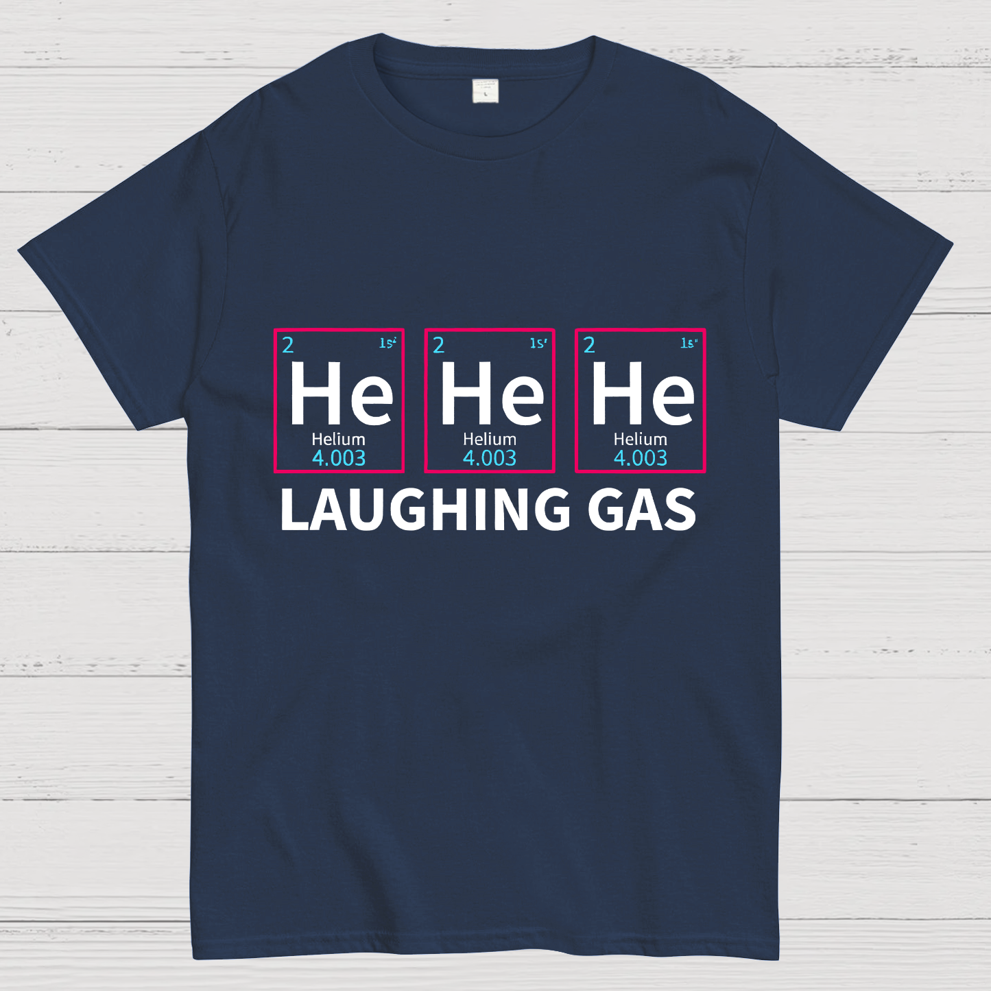 Laughing Gas Periodic Table of Elements y T-Shirt