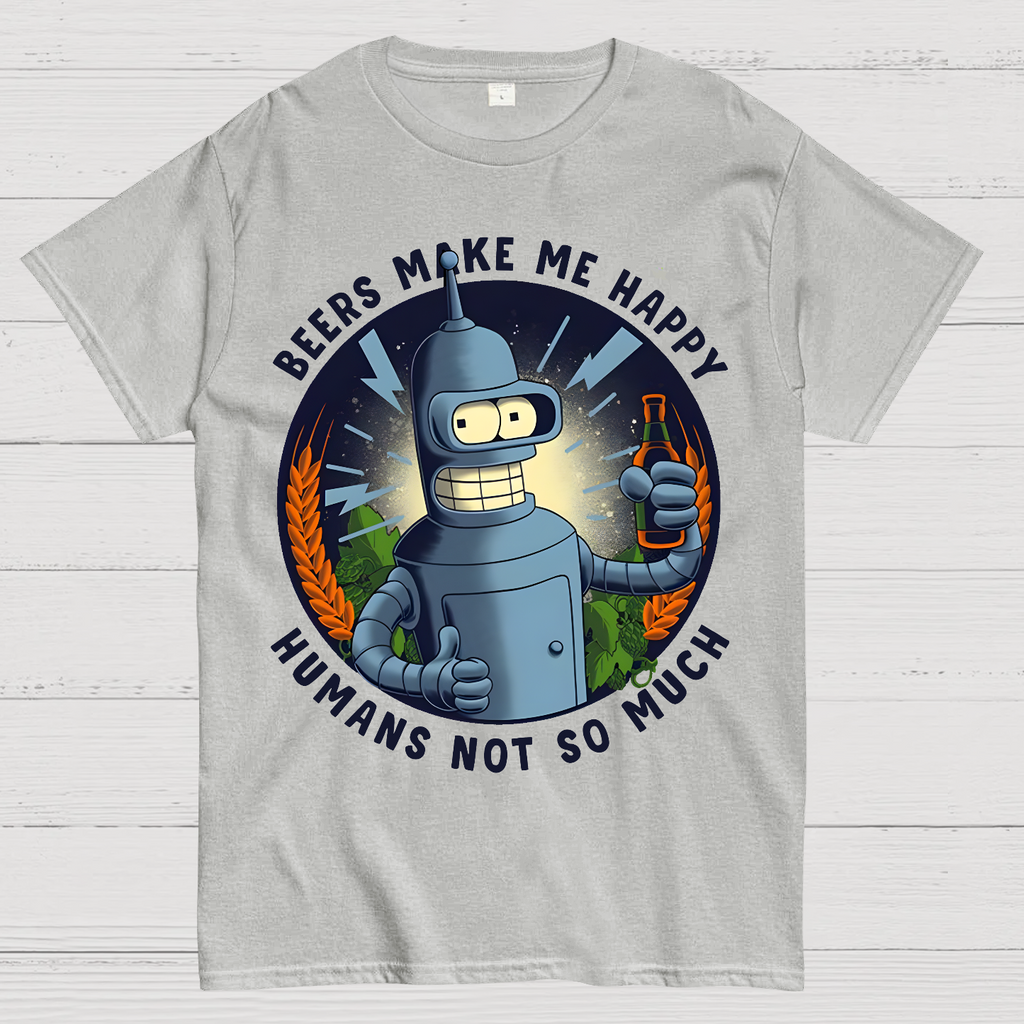 Beers Make Me Happy  T-Shirt
