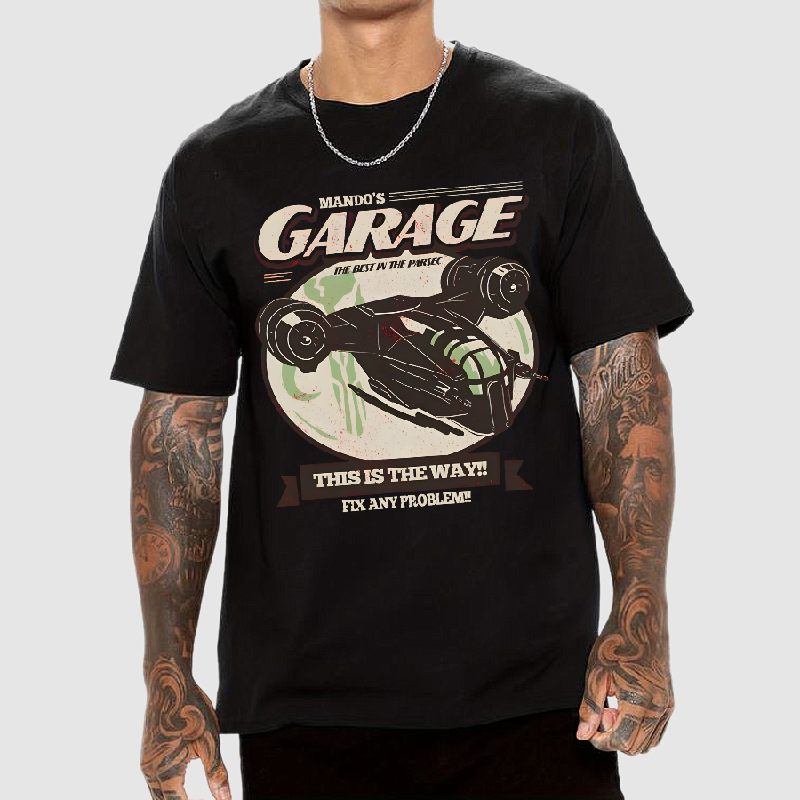 Mando's Garage This Is The Way  T-Shirt