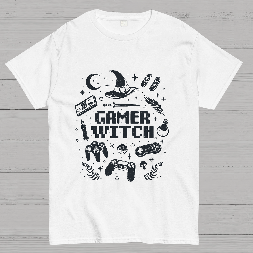 Gamer Witch y T-Shirt