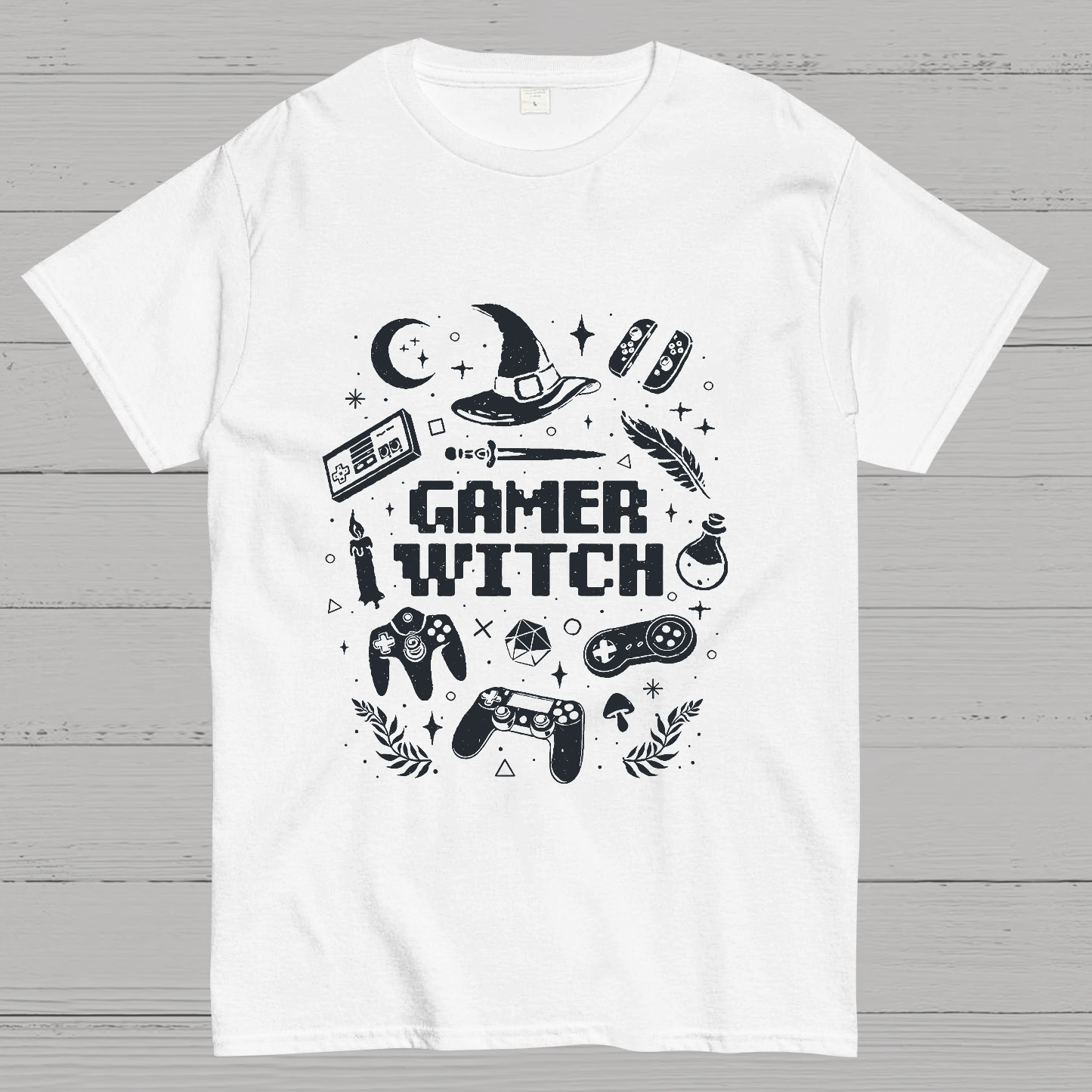 Gamer Witch y T-Shirt
