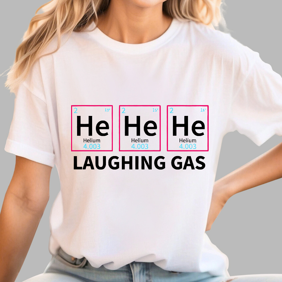 Laughing Gas Periodic Table of Elements y T-Shirt