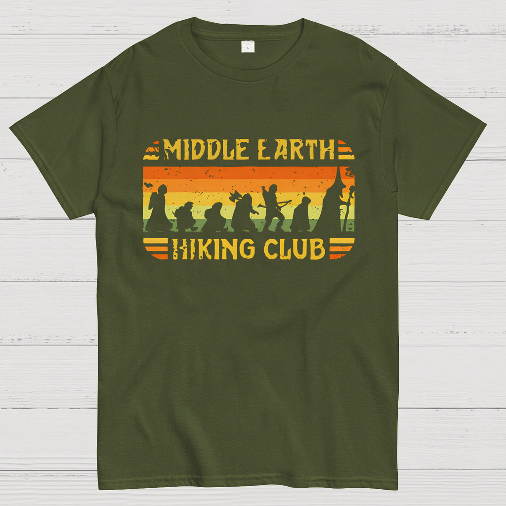Middle Earth Hiking Club  T-Shirt