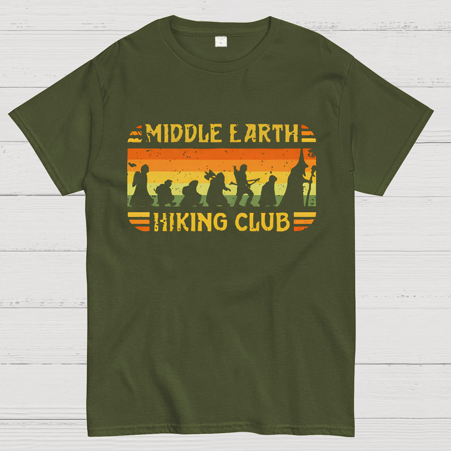 Middle Earth Hiking Club  T-Shirt