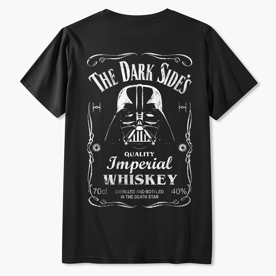 The Dark Sides Front And Back Printing  T-Shirt