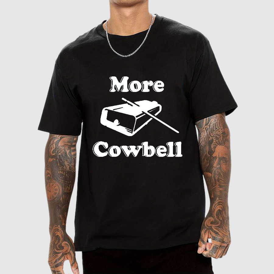 More Cowbell y T-Shirt