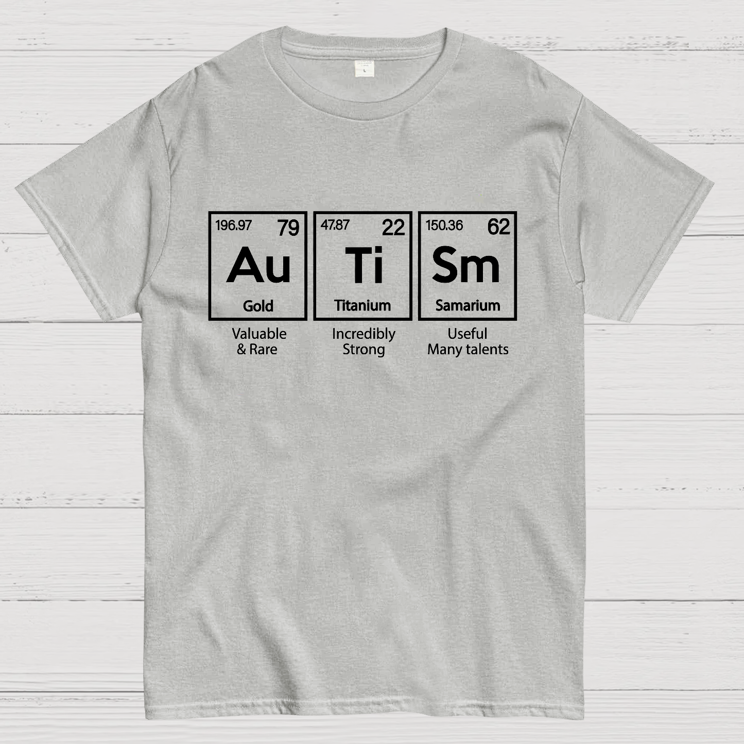 Autism Awareness Elements Periodic  T-Shirt