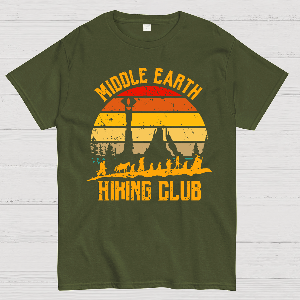 Middle Earth Hiking Club  T-Shirt