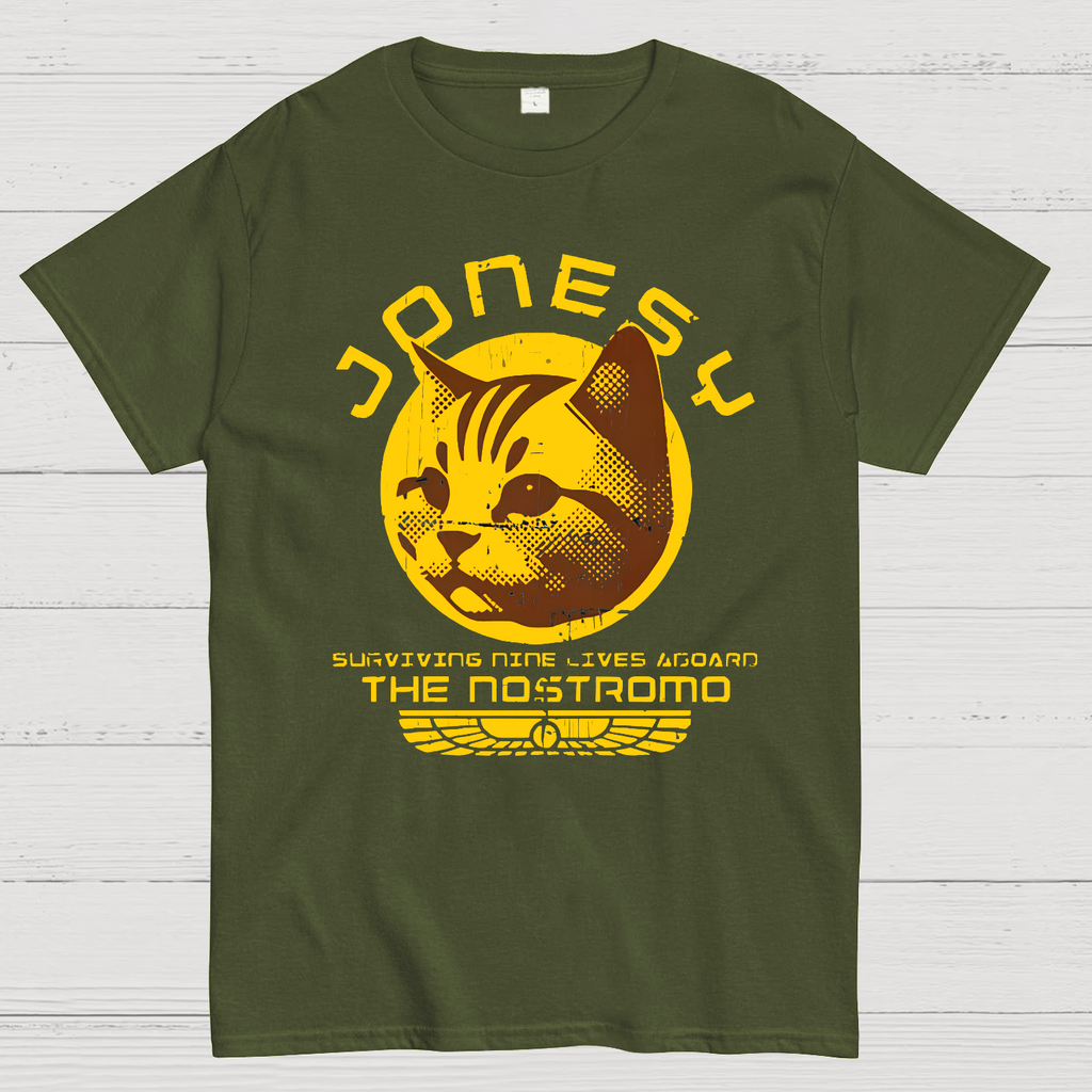 Jonesy Surviving Nine Lives Aboard The Nostromo  T-Shirt