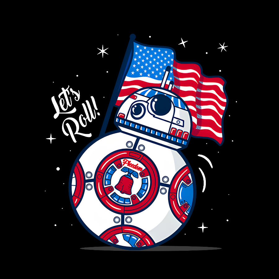Red, White, and BB-Blue  T-Shirt