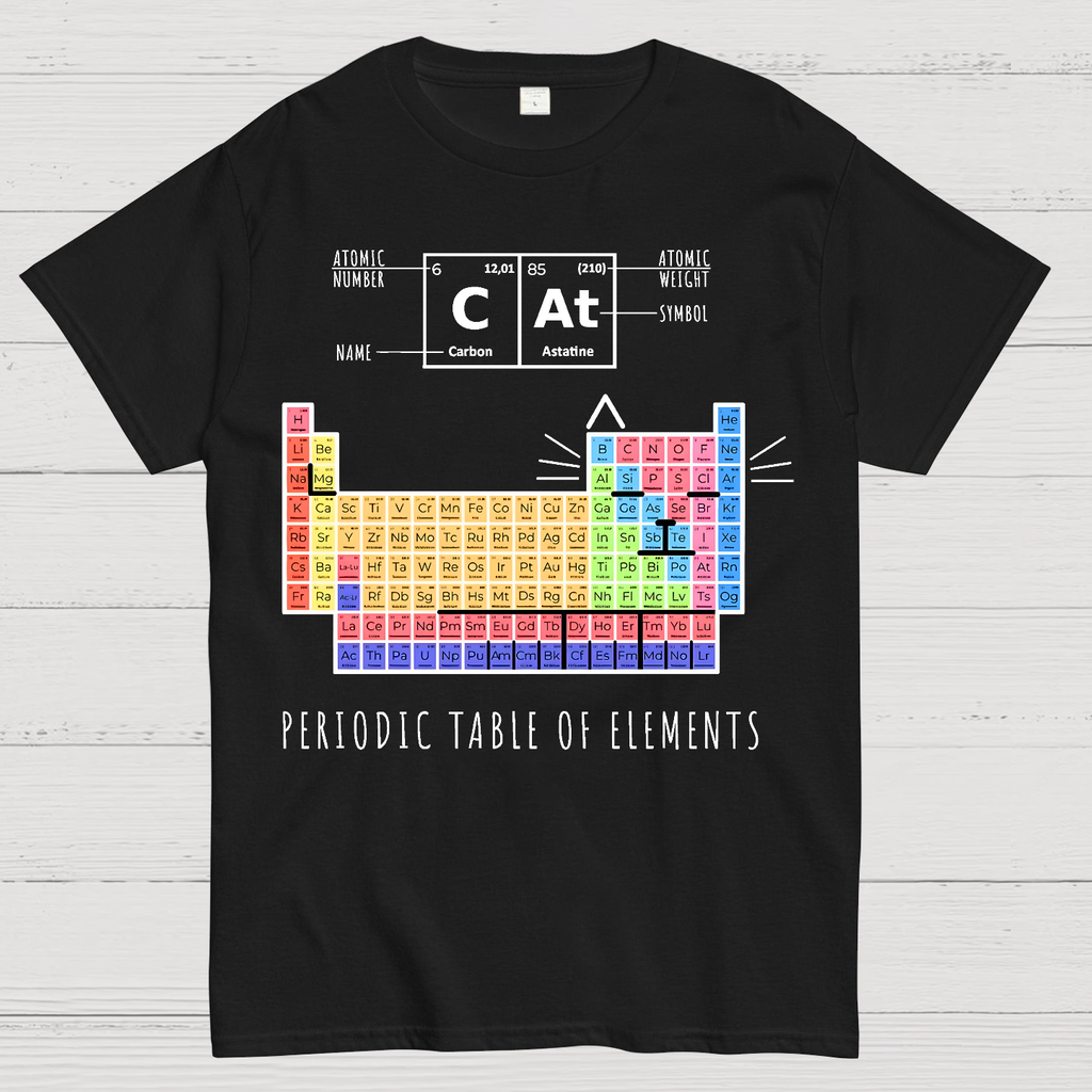 Periodic Table Of Cats  T-Shirt