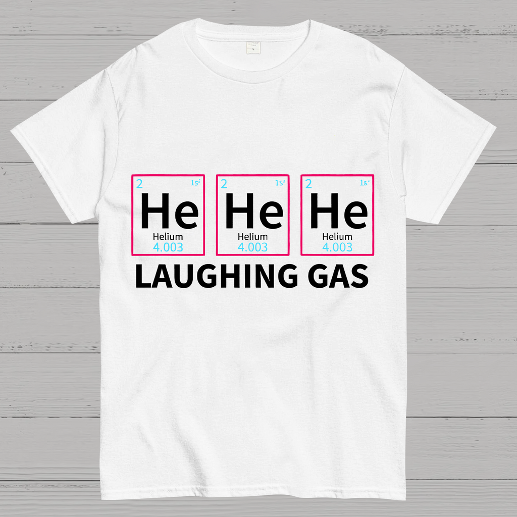 Laughing Gas Periodic Table of Elements y T-Shirt