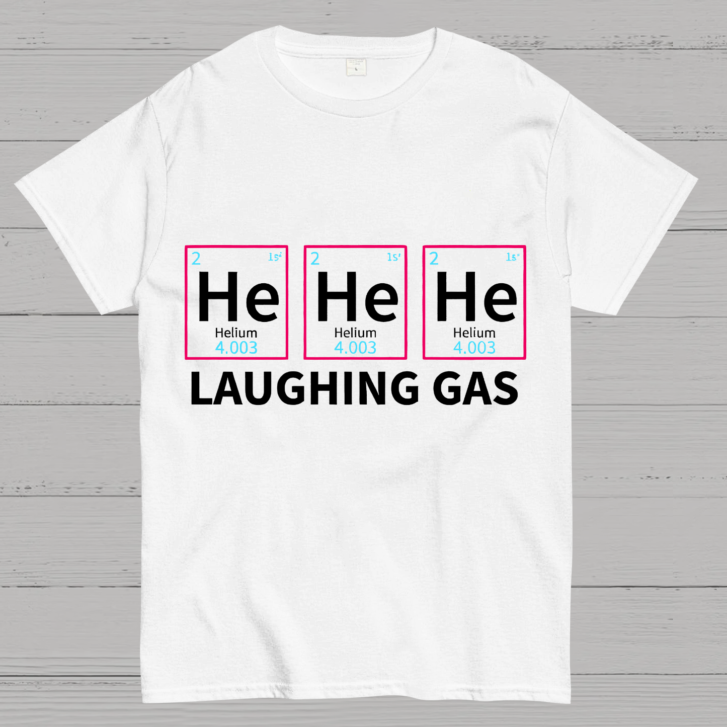 Laughing Gas Periodic Table of Elements y T-Shirt