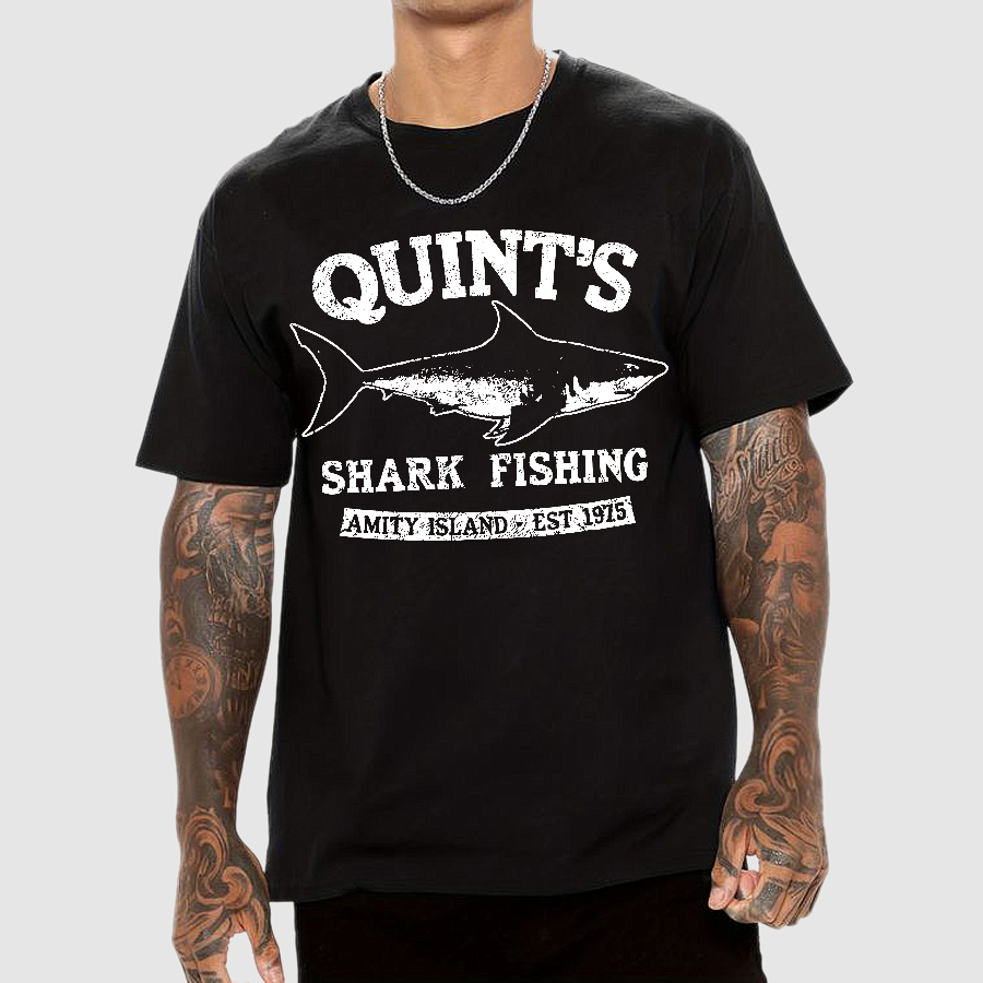 Quint's Shark Fishing  T-Shirt
