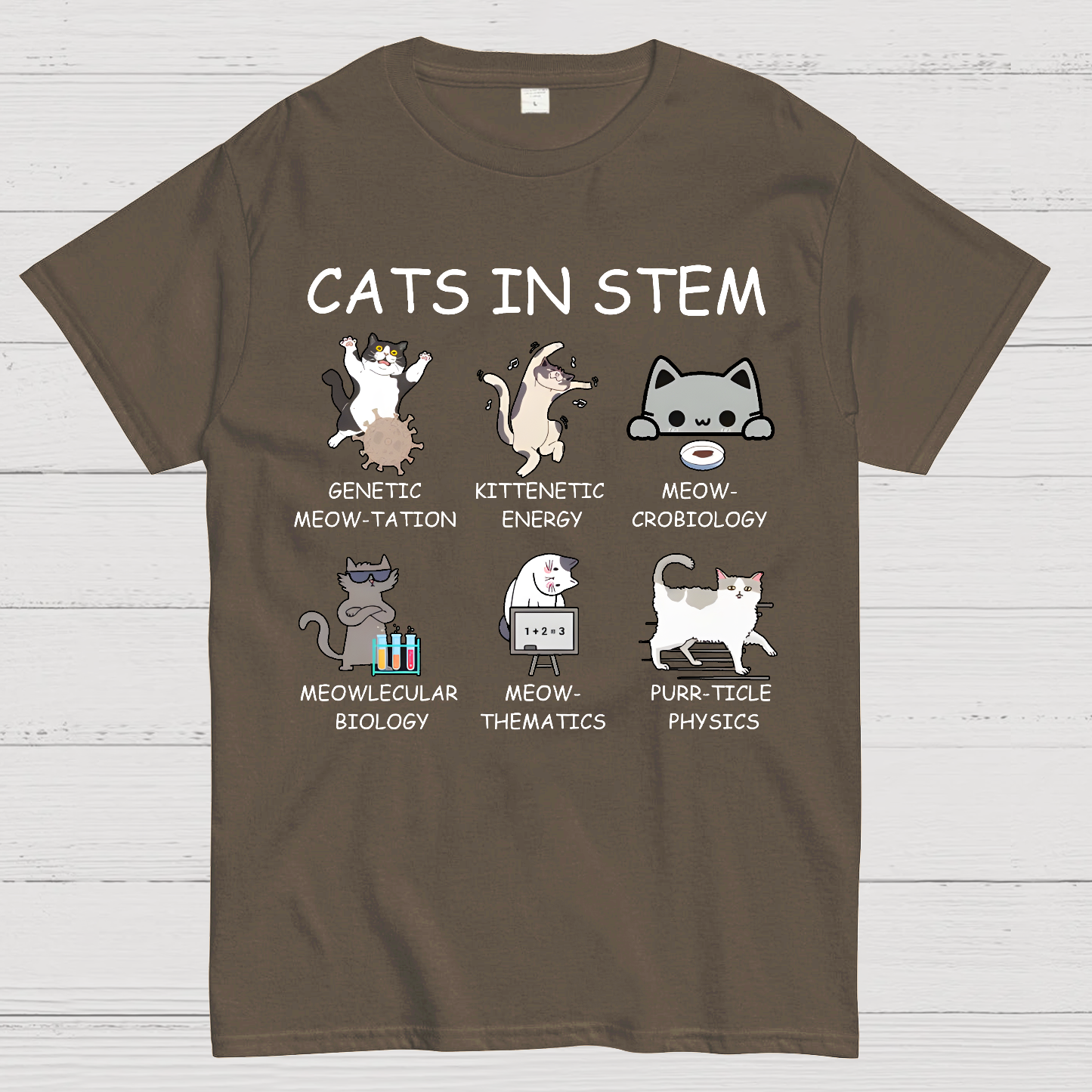 Cats in STEM  T-Shirt