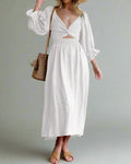 Airy Cotton Summer Dress for Women, Breathable and Versatile, Flattering Fit for Day or Night Wear