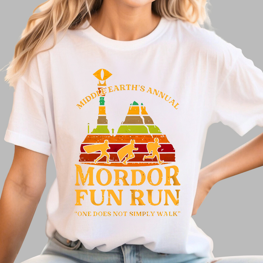 Middleearth's Annual Mordor Fun Run Sarcasm  T-Shirt