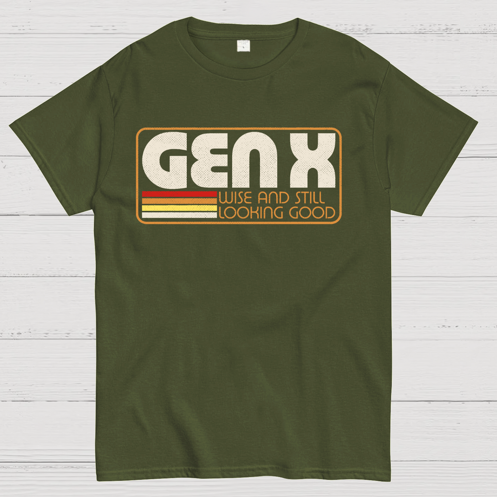 Gen X Vintage Quote  T-Shirt