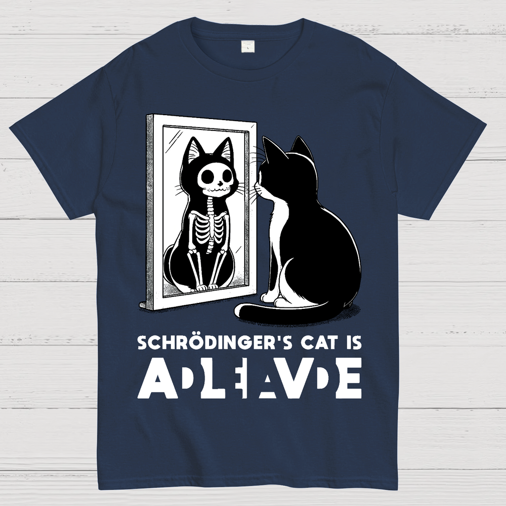 Schrödinger's Cat Alive Dead  T-Shirt