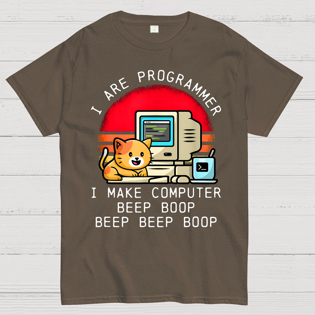 I Are Programmer Funny Cat  T-Shirt