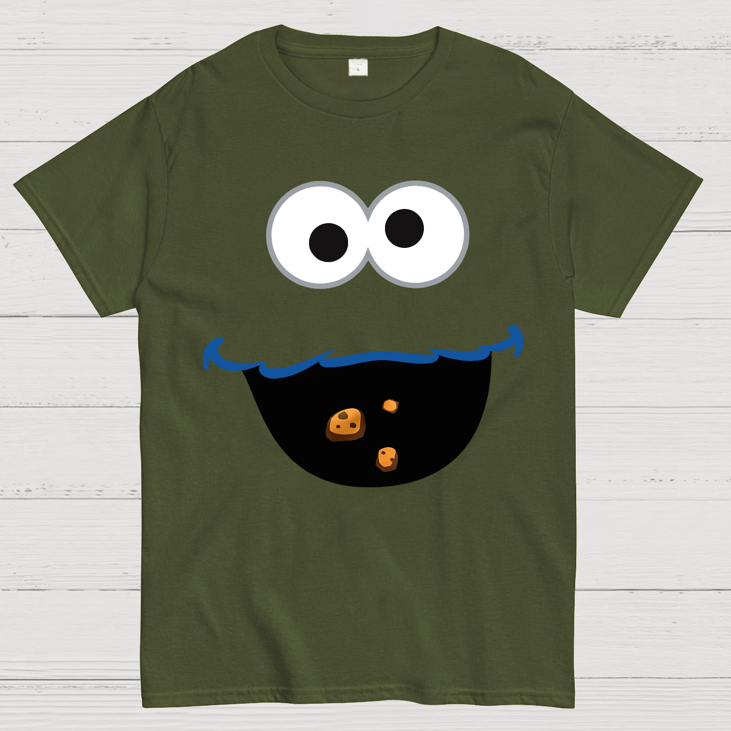 Retro Pop Culture Muppet Face  T-Shirt