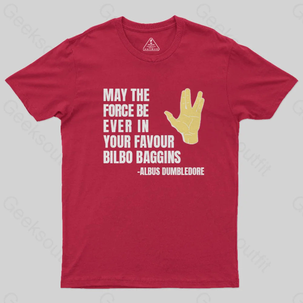 May The Force Be Ever In Your Favour  T-Shirt