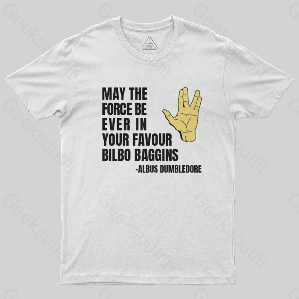 May The Force Be Ever In Your Favour  T-Shirt