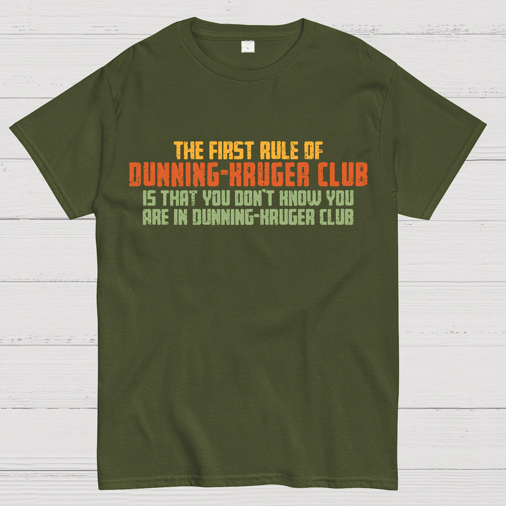 Dunning-Kruger Club  T-Shirt