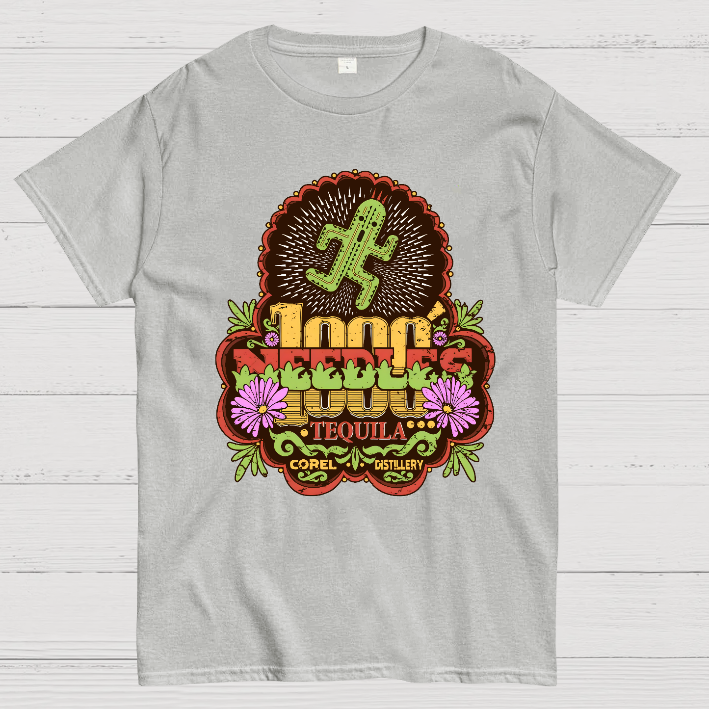 Funny 1000 Needles Tequila  T-Shirt