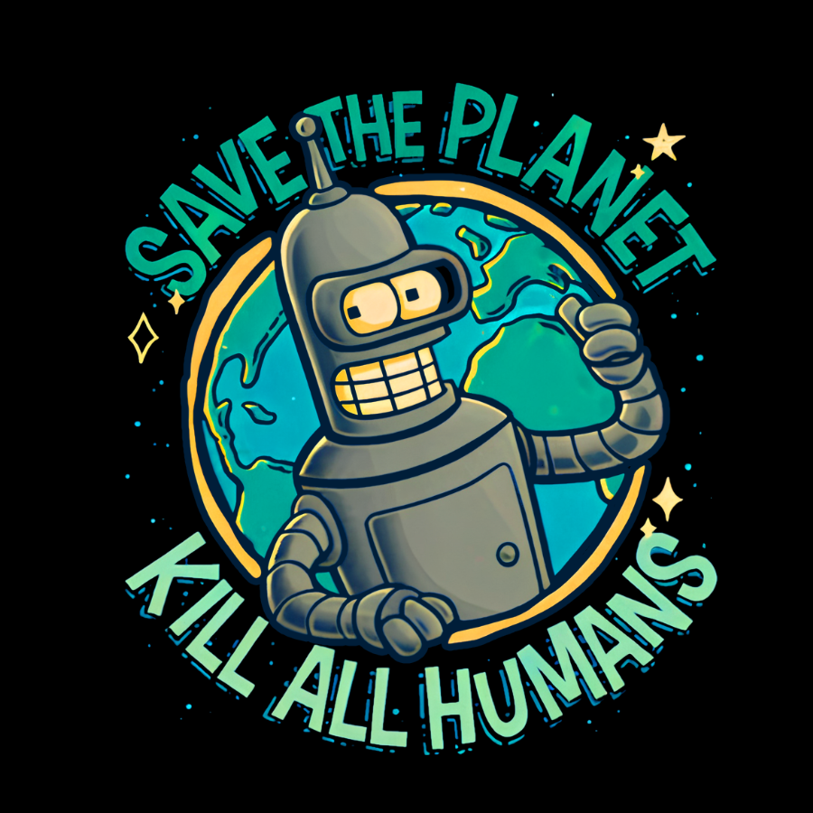 Save The Planet Kill All Humans  T-Shirt