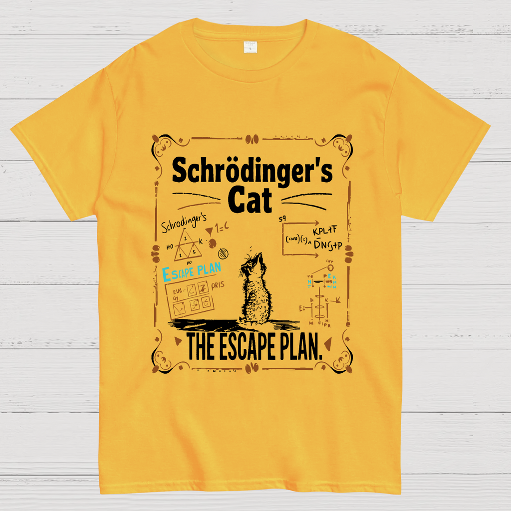 Schrödinger's Cat The Escape Plan  T-Shirt