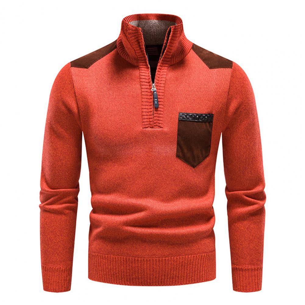 Lightweight Refined Men's Half Zip Pullover - Merino Wool