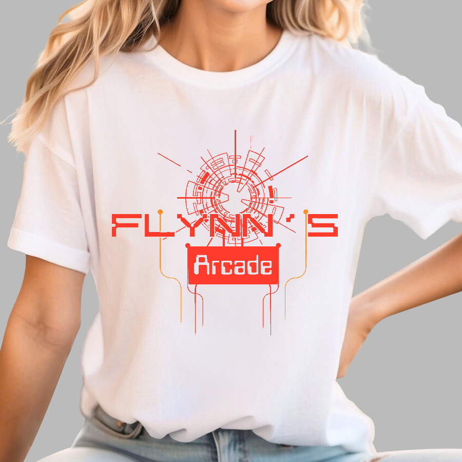 Flynn's Arcade，Tron，80's，Retro，Movies  T-Shirt