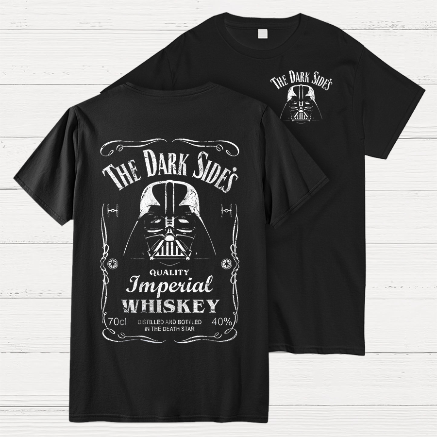 The Dark Sides Front And Back Printing  T-Shirt