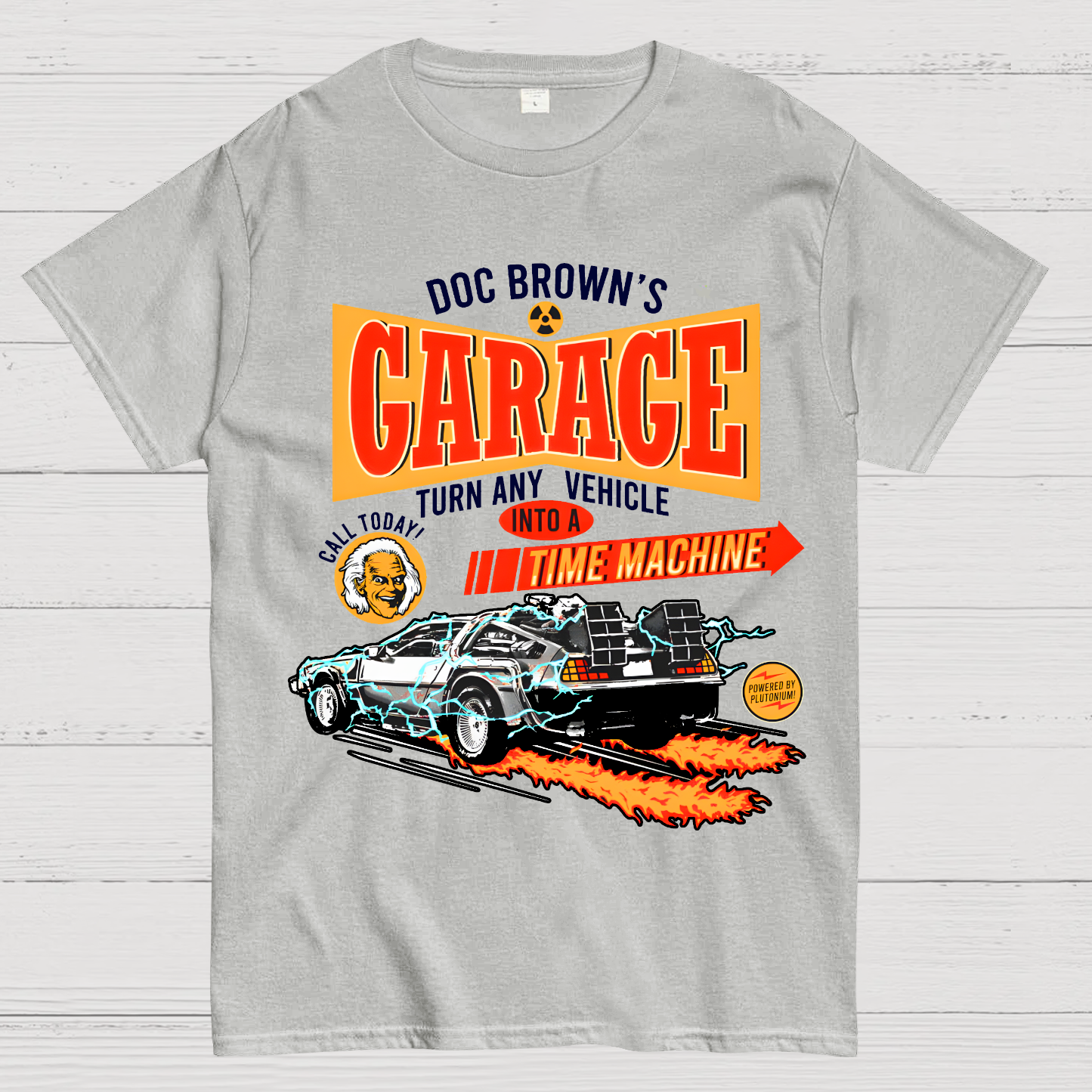 Doc Brown's Garage  T-Shirt