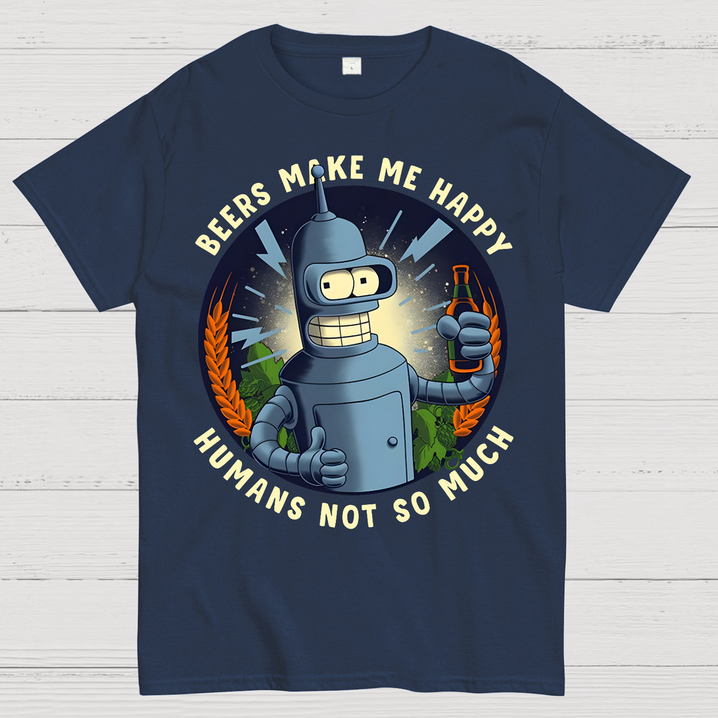 Beers Make Me Happy  T-Shirt