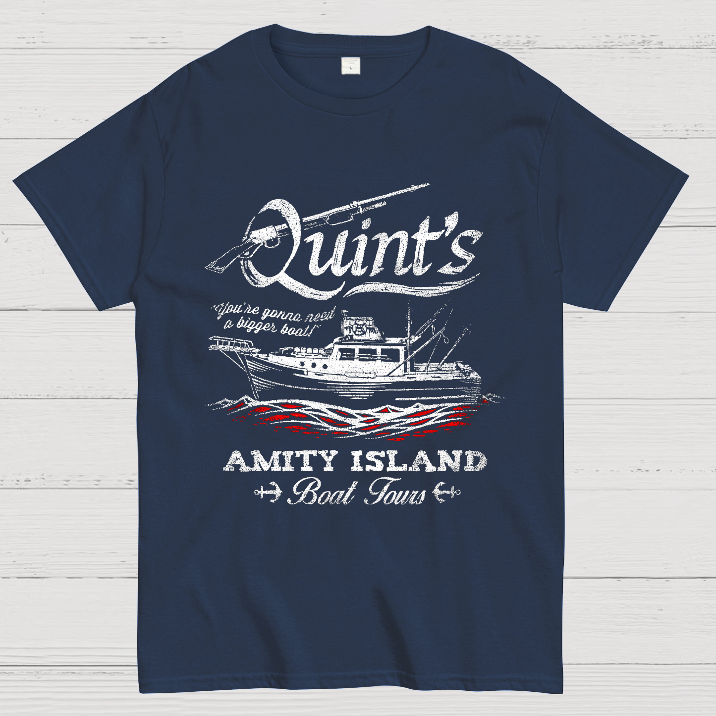 Quint's Boat Tours Jaws T-Shirt